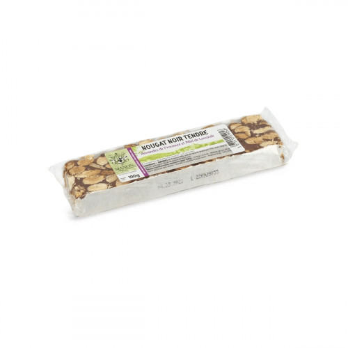 Carton de 30 barres de nougat noir tendre 100g