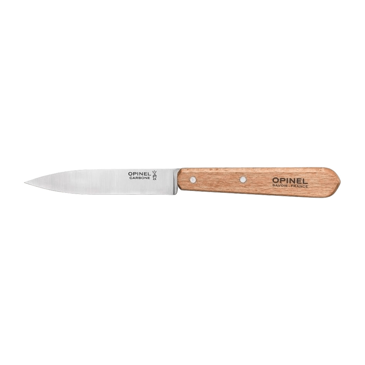 2x Couteaux Cuisine Opinel Office N°102 Carbone