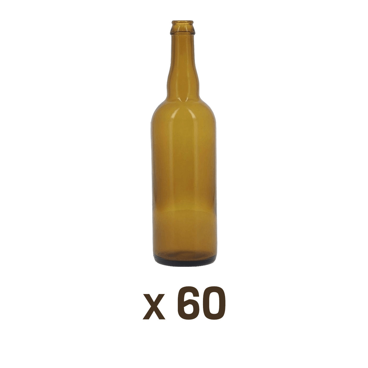 120 Bouteilles en Verre pour Bière Artisanale 33cl