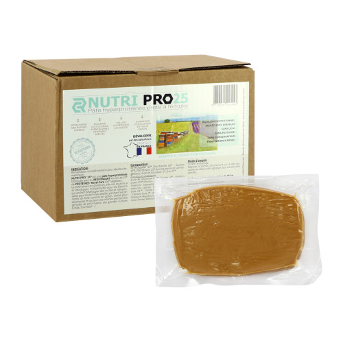 Candi hyperprotéiné Nutri Pro 25% - Carton de 10 plaques de 450g