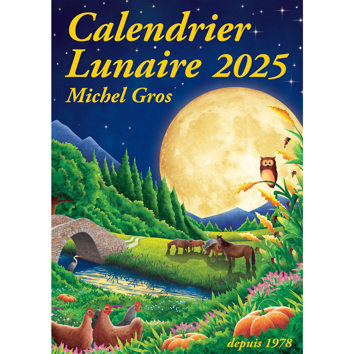 Calendrier lunaire 2025