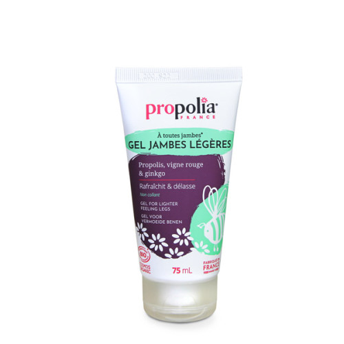 Gel jambes légères Bio Propolis et vigne rouge