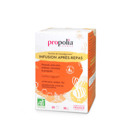 Infusion BIO Digestion : Propolis & Plantes