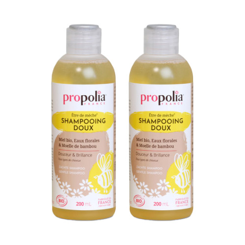 Duo Shampoing doux BIO : Miel & Bambou